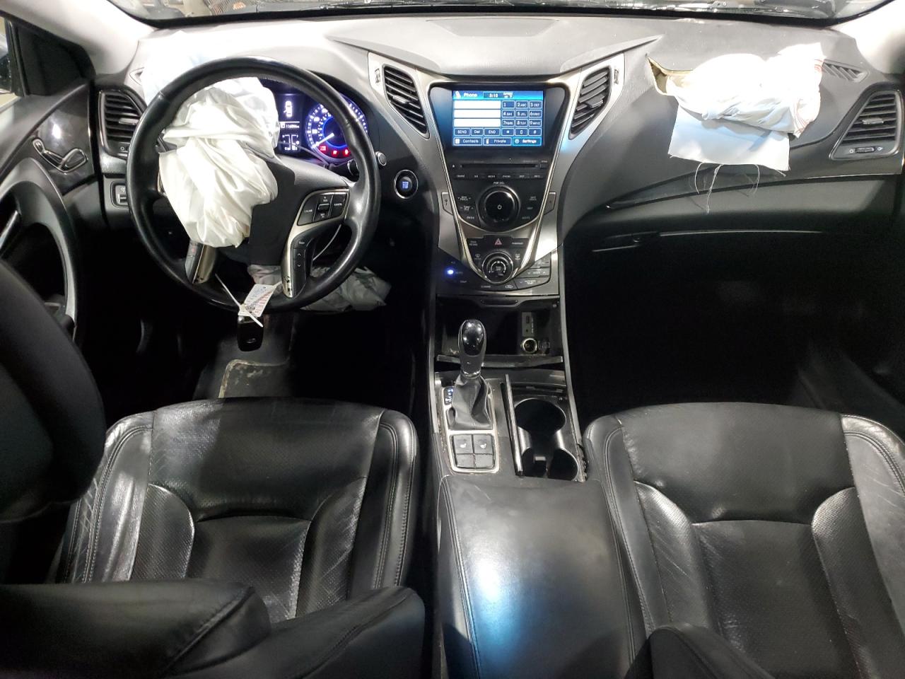 2013 Hyundai Azera VIN KMHFG4JGXDA230729 Copart auction photo, front end / side damage thumbnail 8