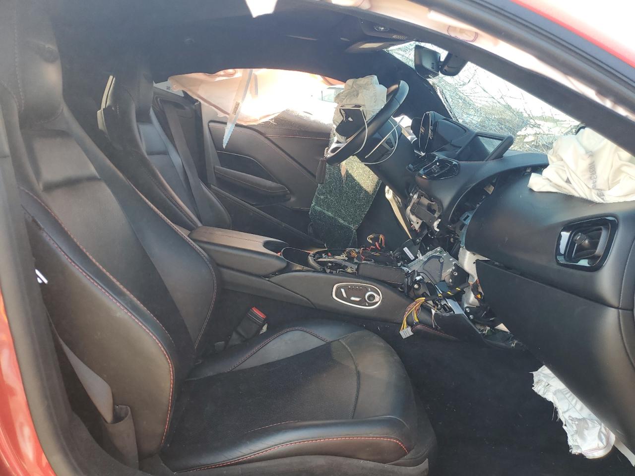 2020 Aston Martin Vantage VIN SCFSMGAWXLGN03122 Copart auction photo, all over damage thumbnail 7