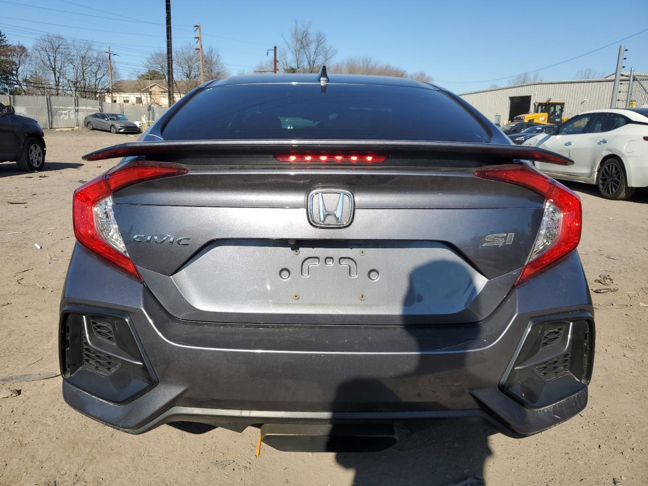 2020 Honda Civic VIN 2HGFC1E59LH708308 Copart auction photo, side / front end damage thumbnail 6