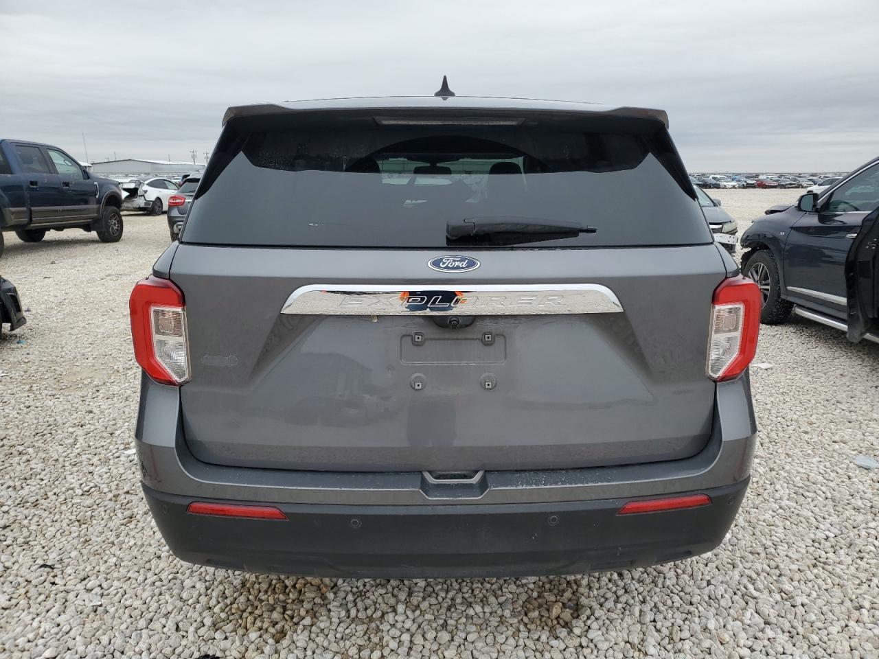2021 Ford Explorer VIN 1FMSK7BH2MGA61244 Copart auction photo, front end damage thumbnail 6