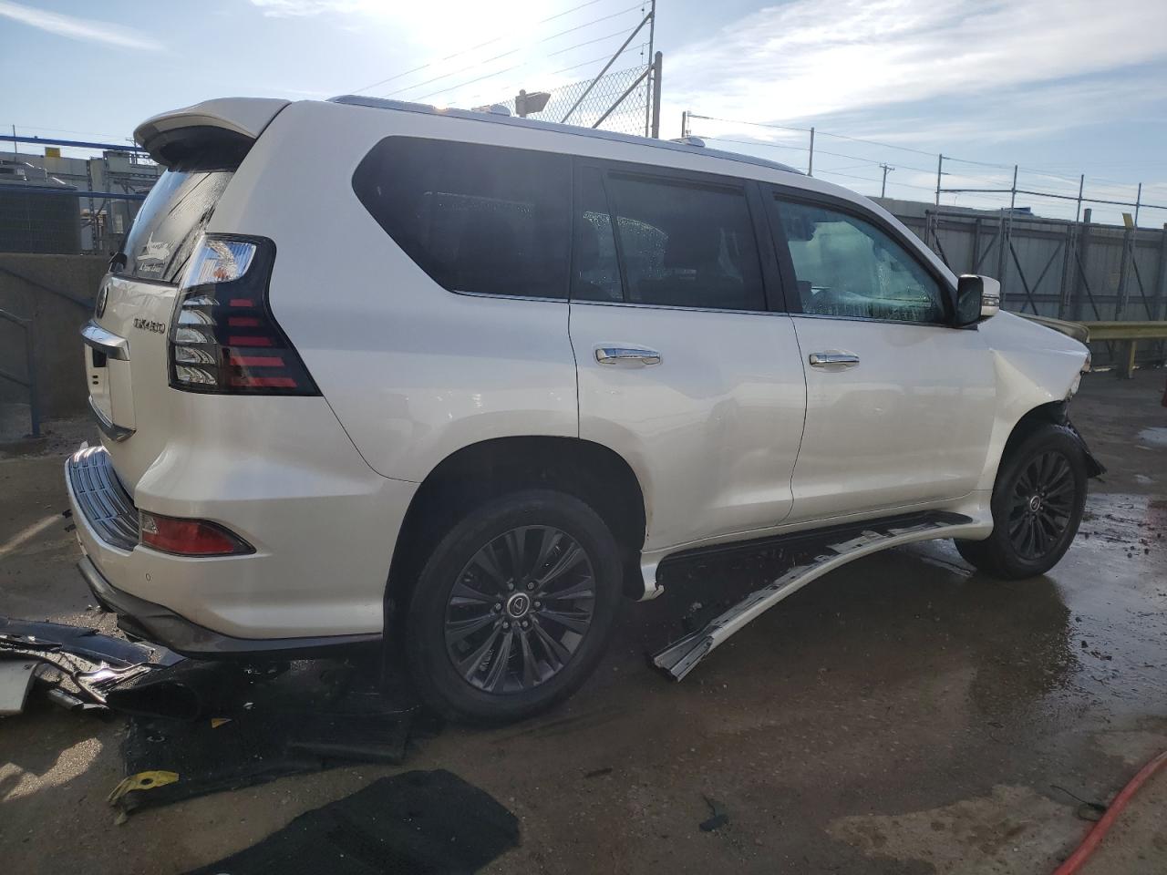 2023 Lexus GX VIN JTJAM7BX2P5344631 Copart auction photo, all over damage thumbnail 3