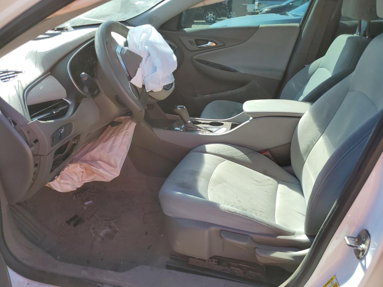 2017 Chevrolet Malibu VIN 1G1ZB5ST3HF266796 Copart auction photo, front end / minor dent/scratches damage thumbnail 7