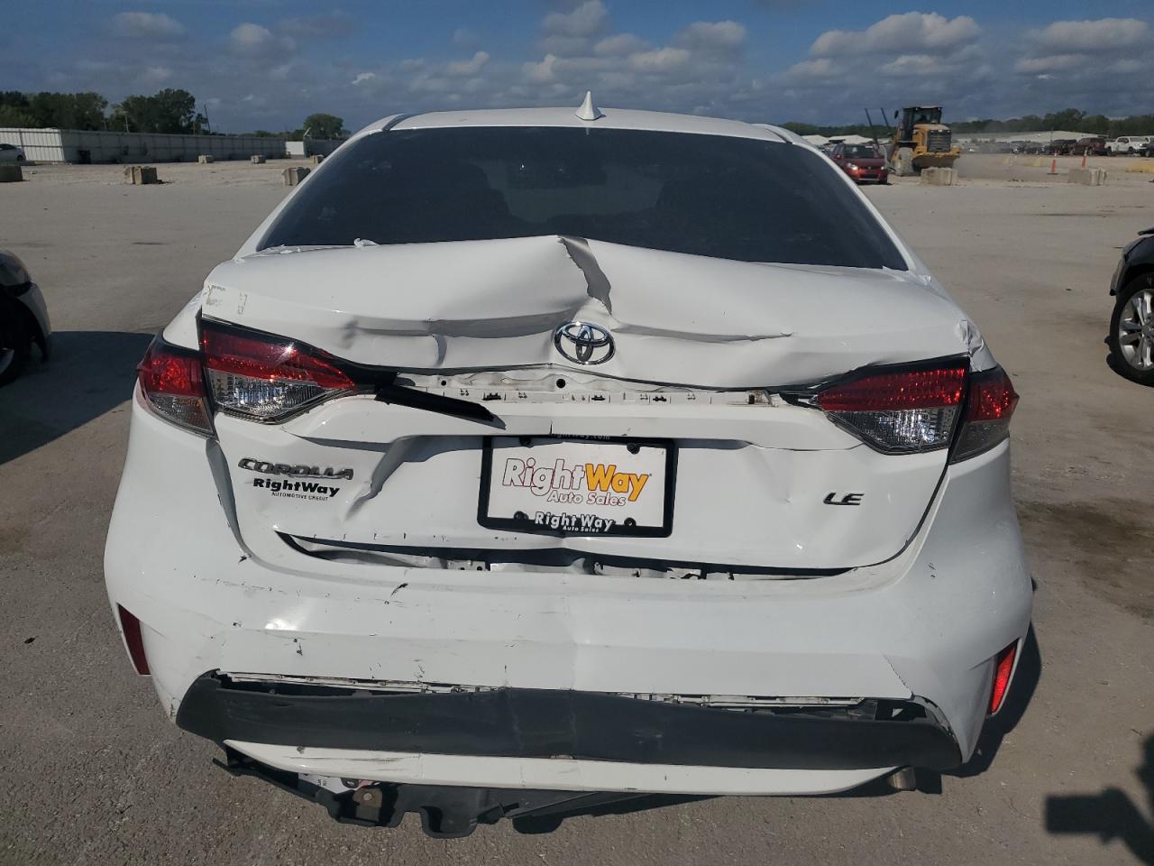2021 Toyota Corolla VIN 5YFEPMAE0MP180255 Copart auction photo, all over / undercarriage damage thumbnail 6