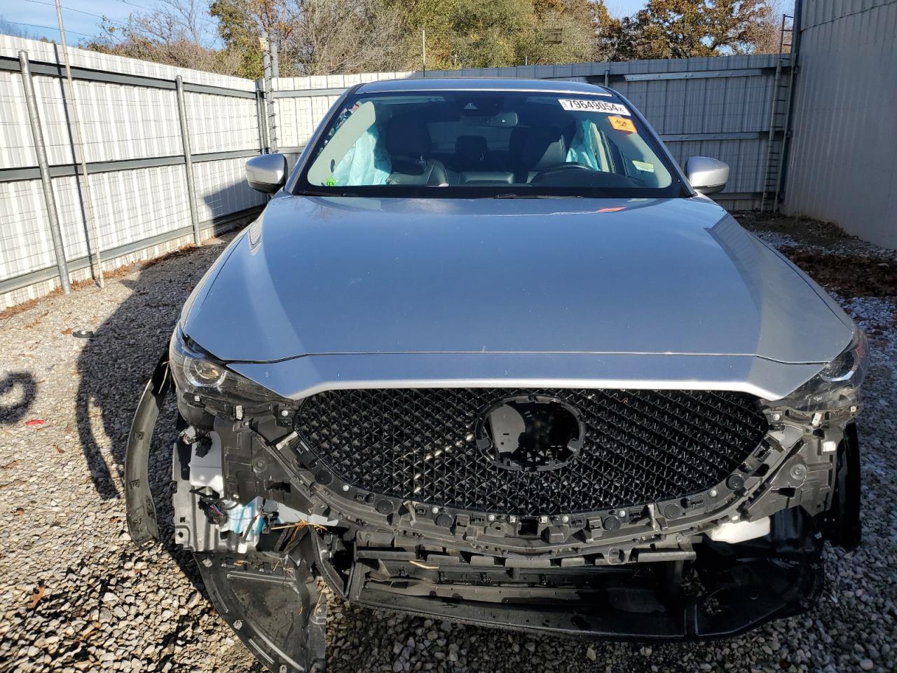 2017 Mazda CX-5 VIN JM3KFACL0H0215478 Copart auction photo, front end / side damage thumbnail 5