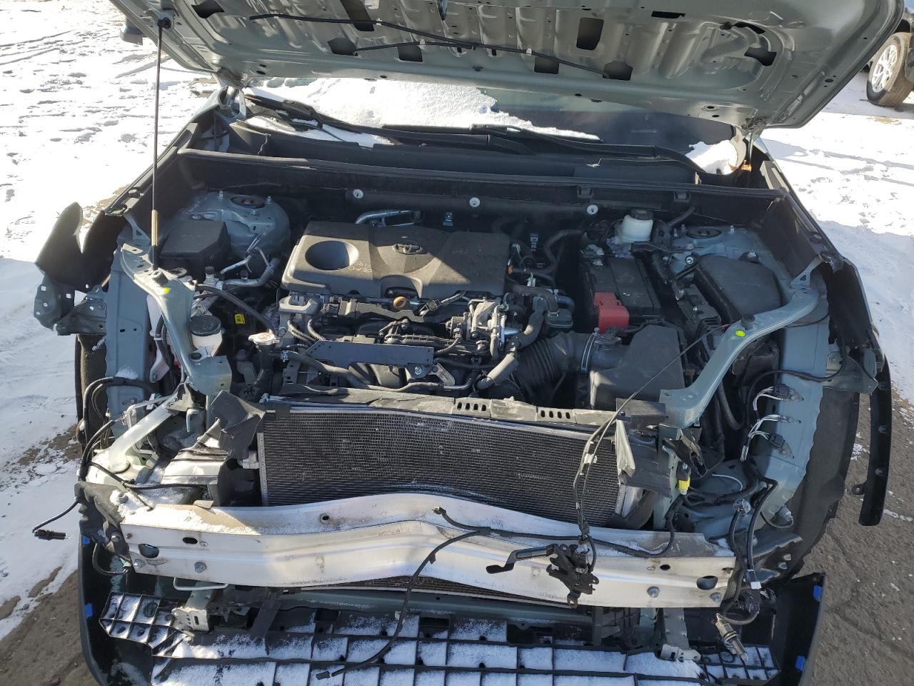 2021 Toyota RAV 4 VIN 2T3W1RFV5MC086195 Copart auction photo, front end damage thumbnail 12