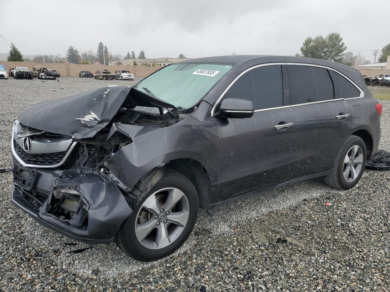 2016 Acura MDX VIN 5FRYD3H2XGB003612