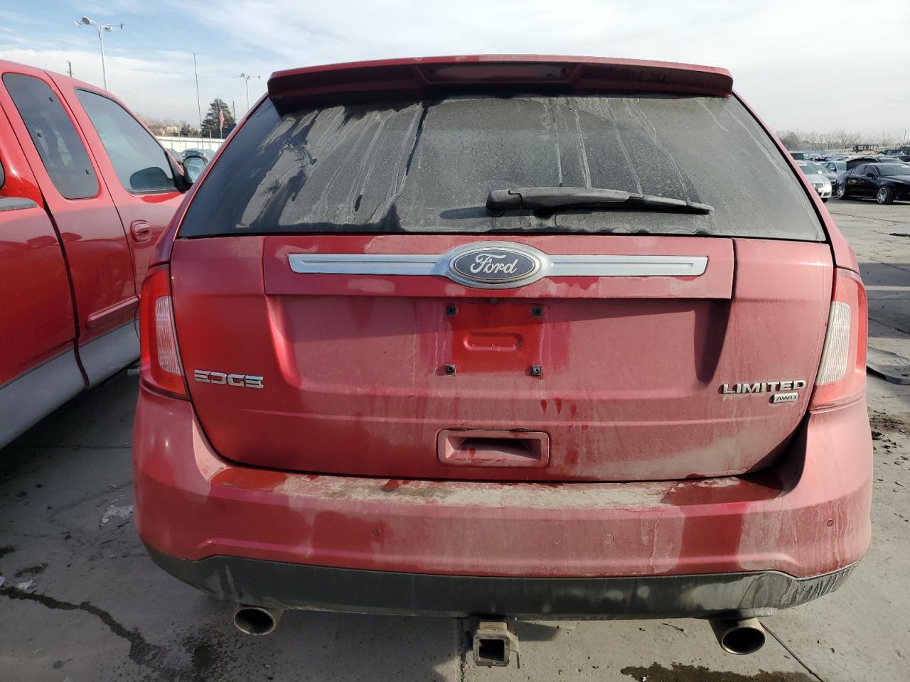 2011 Ford Edge VIN 2FMDK4KC6BBA96935 Copart auction photo, front end damage thumbnail 6