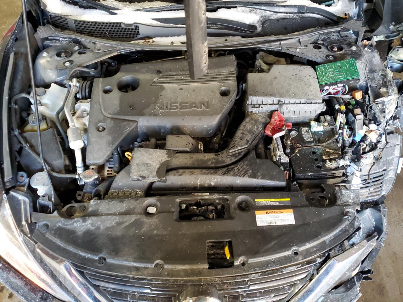 2018 Nissan Altima VIN 1N4AL3AP9JC253087 Copart auction photo, front end / side damage thumbnail 11