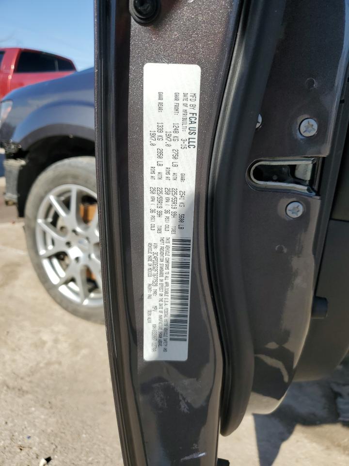 2015 Dodge Journey VIN 3C4PDDEG2FT677529 Copart auction photo, front end damage thumbnail 13
