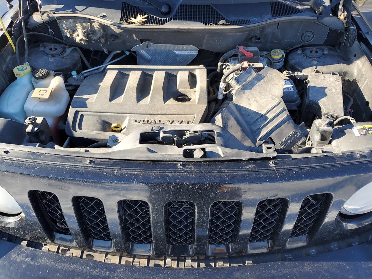 2014 Jeep Liberty (Patriot) VIN 1C4NJPBB6ED818309 Copart auction photo, front end damage thumbnail 11