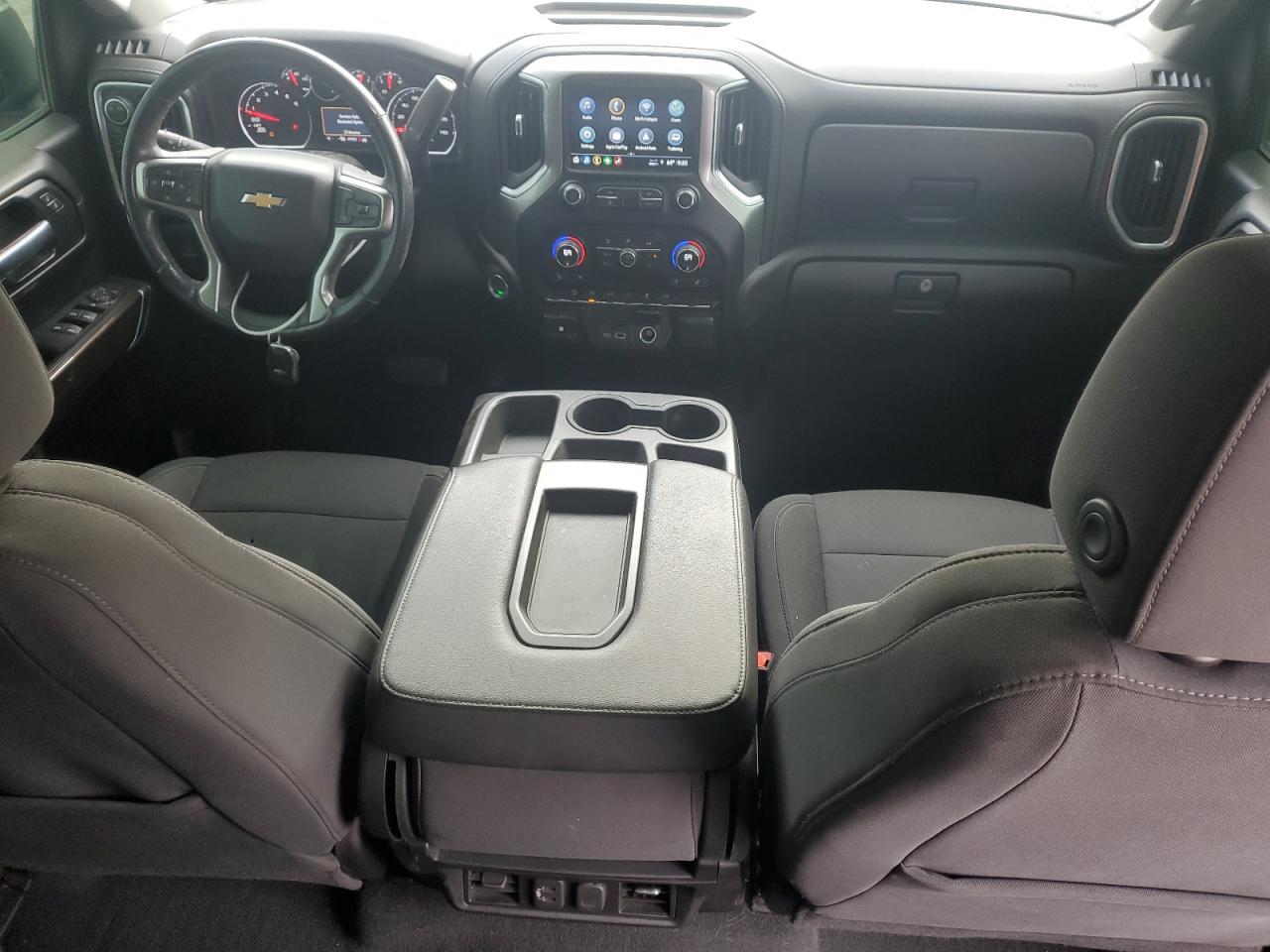 2021 Chevrolet Silverado VIN 1GCUYDED5MZ142388 Copart auction photo, front end / minor dent/scratches damage thumbnail 8