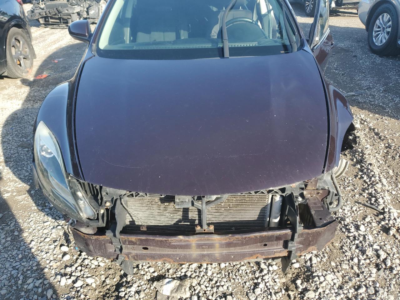 2011 Mazda 6 VIN 1YVHZ8CH5B5M23343 Copart auction photo, front end / side damage thumbnail 11