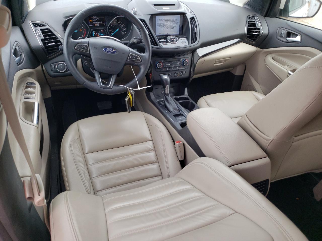 2017 Ford Escape VIN 1FMCU9J97HUE83117 Copart auction photo, front end damage thumbnail 8