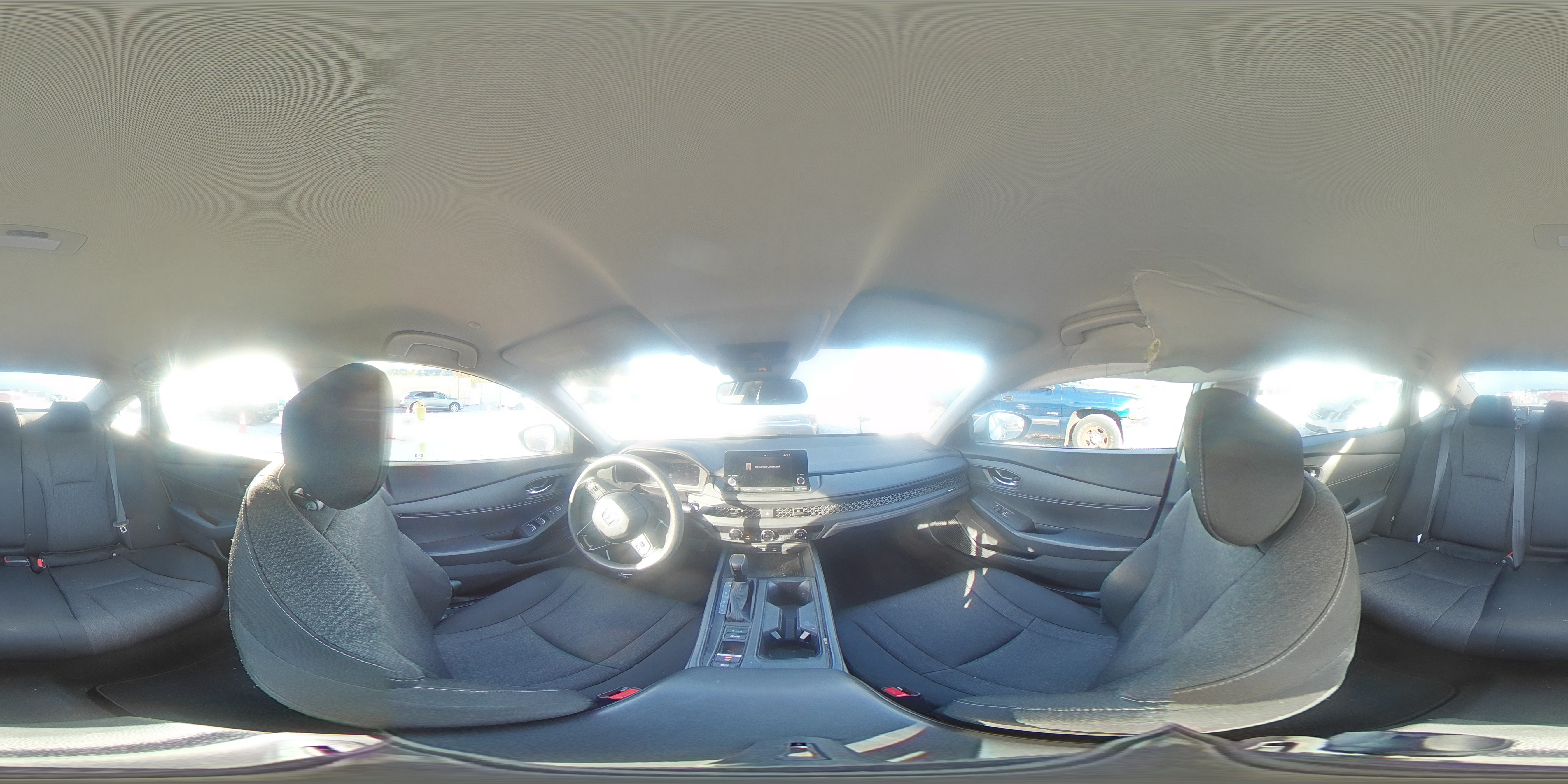 2024 Honda Accord VIN 1HGCY1F2XRA014484 Copart auction photo, rear end / front end damage thumbnail 12