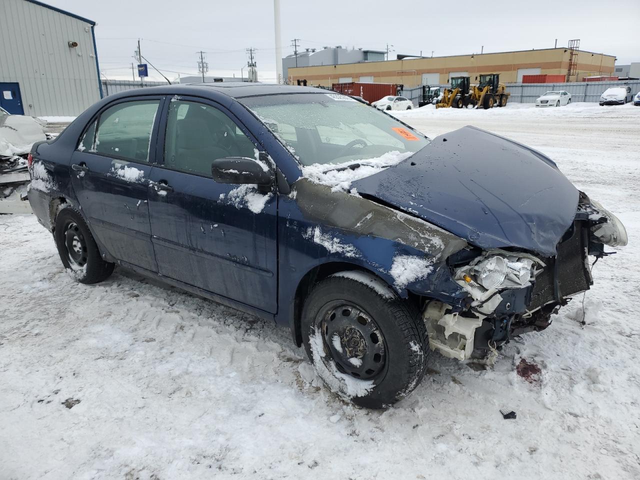 2006 Toyota Corolla VIN 2T1BR32E36C637374 Copart auction photo, front end / rear end damage thumbnail 4