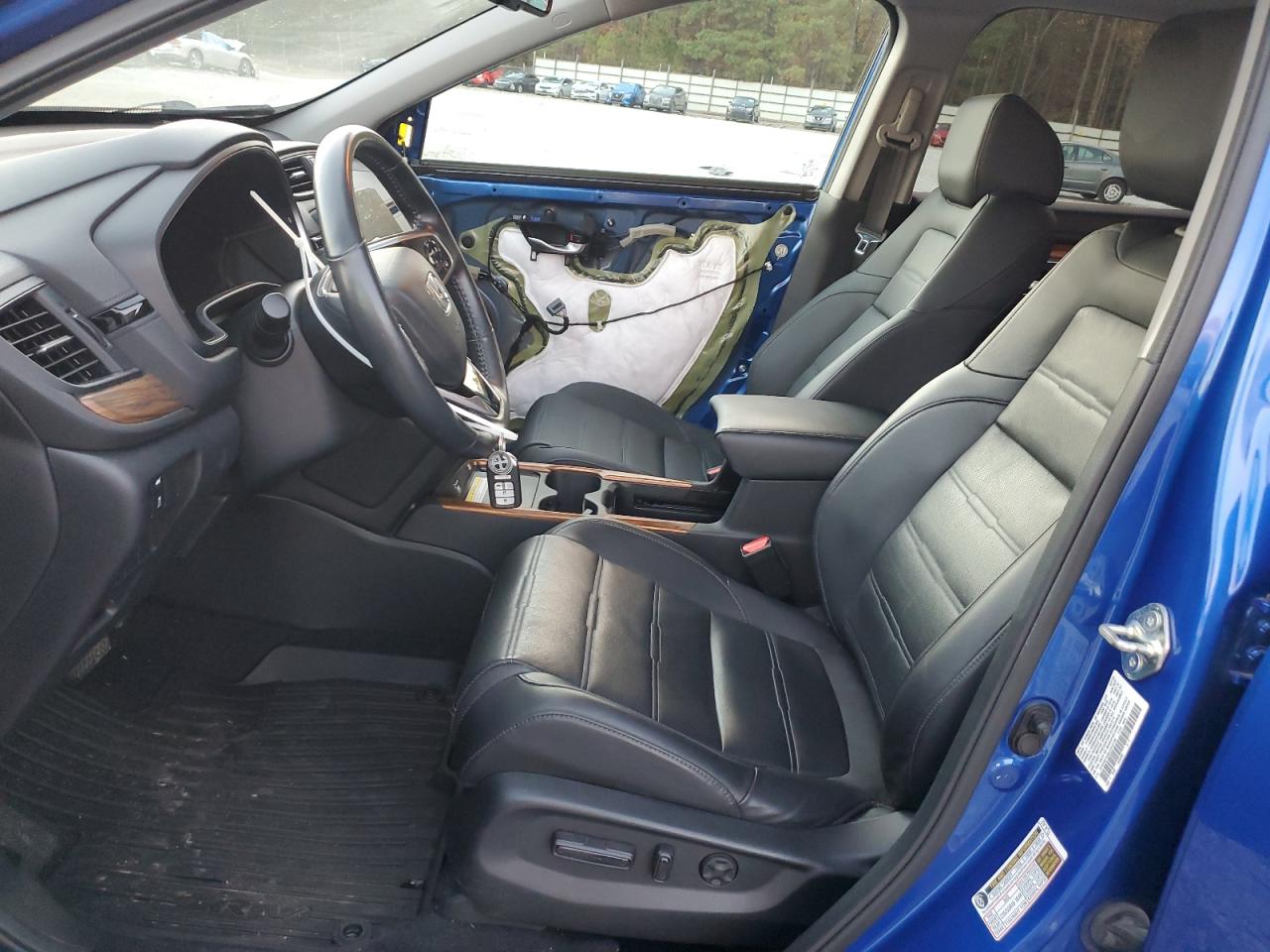 2020 Honda CR-V VIN 7FARW1H90LE013145 Copart auction photo, front end / side damage thumbnail 7