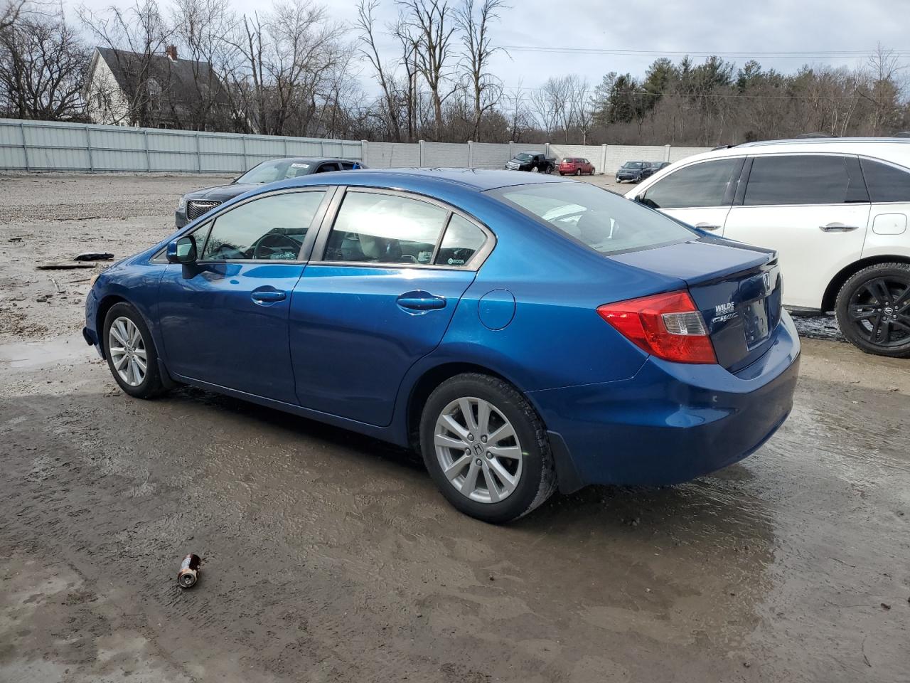 2012 Honda Civic VIN 19XFB2F8XCE021009 Copart auction photo, front end damage thumbnail 2