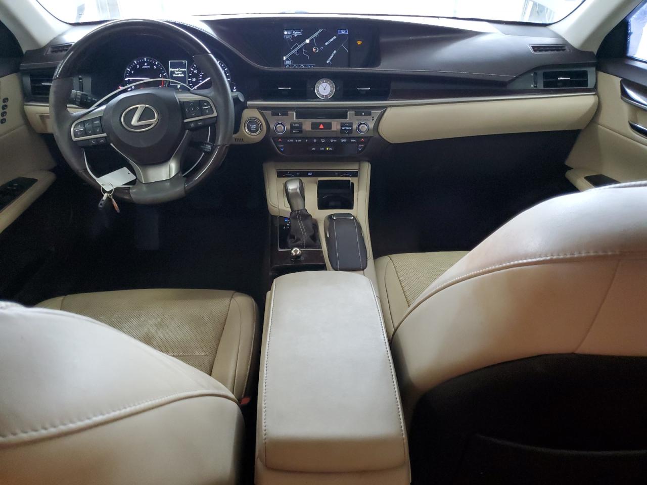 2016 Lexus ES VIN 58ABK1GG7GU019339 Copart auction photo, front end / undercarriage damage thumbnail 8