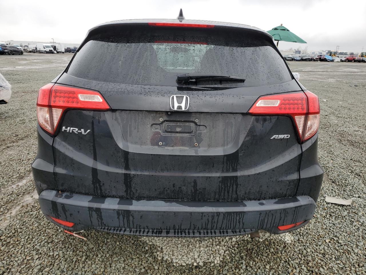 2017 Honda HR-V VIN 3CZRU6H56HM717018 Copart auction photo, all over damage thumbnail 6