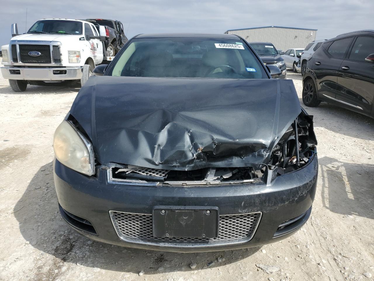 2013 Chevrolet Impala VIN 2G1WG5E3XD1221310 Copart auction photo, front end damage thumbnail 5