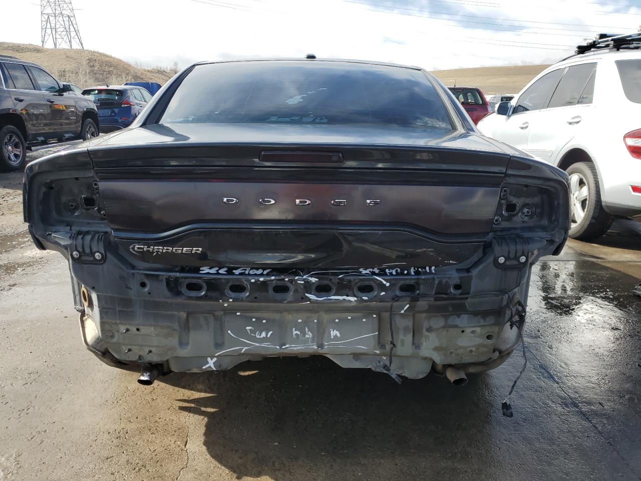 2013 Dodge Charger VIN 2C3CDXBG5DH681122 Copart auction photo, rear end damage thumbnail 6