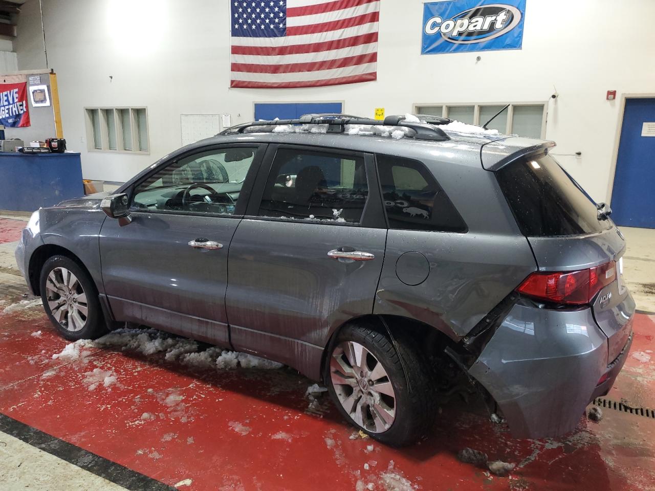 2012 Acura RDX VIN 5J8TB1H56CA001456 Copart auction photo, rear end / side damage thumbnail 2