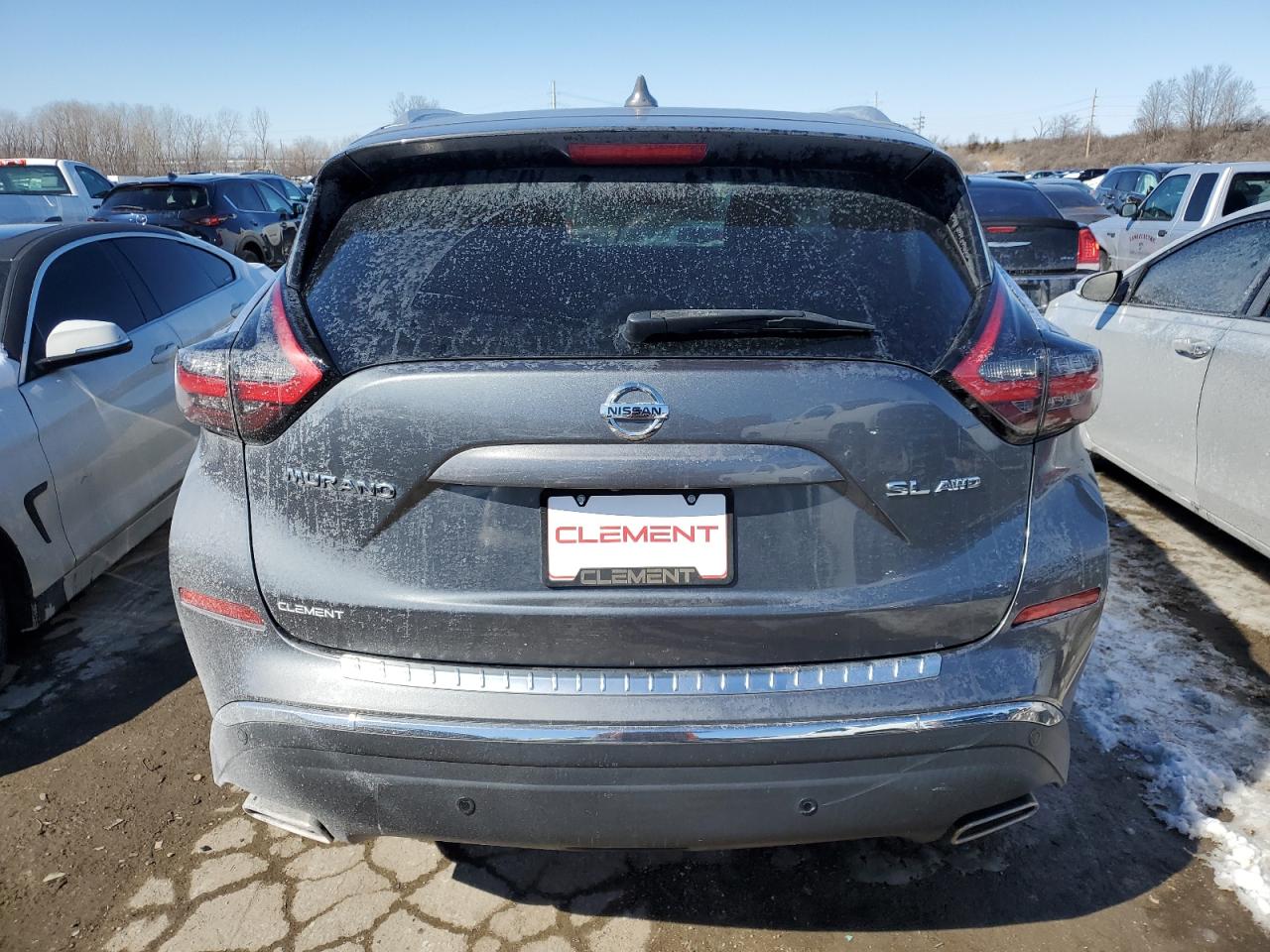 2020 Nissan Murano VIN 5N1AZ2CS2LN153808 Copart auction photo, side damage thumbnail 6