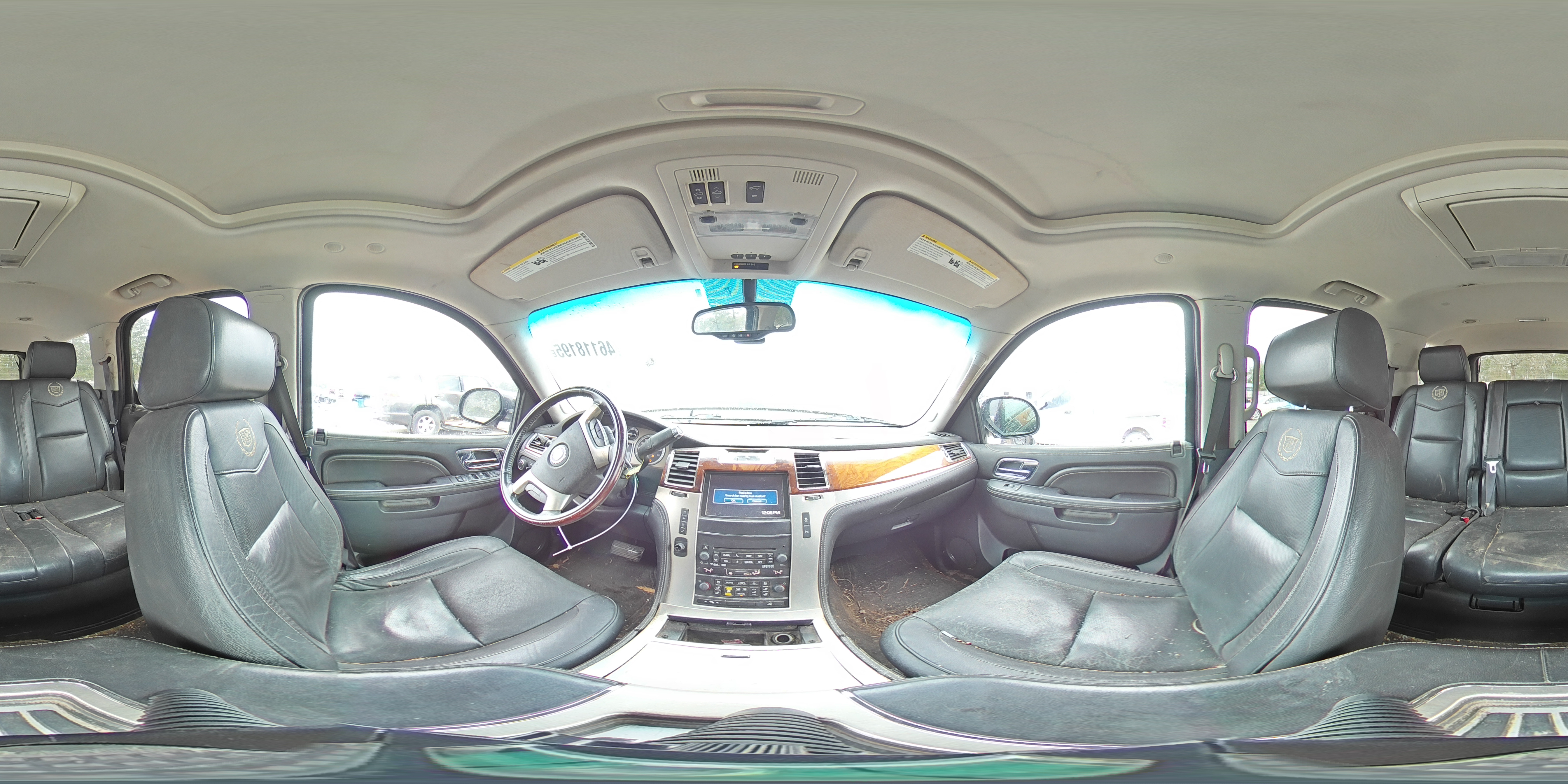 2012 Cadillac Escalade VIN 1GYS4FEJ4CR248330 Copart auction photo, front end damage thumbnail 16