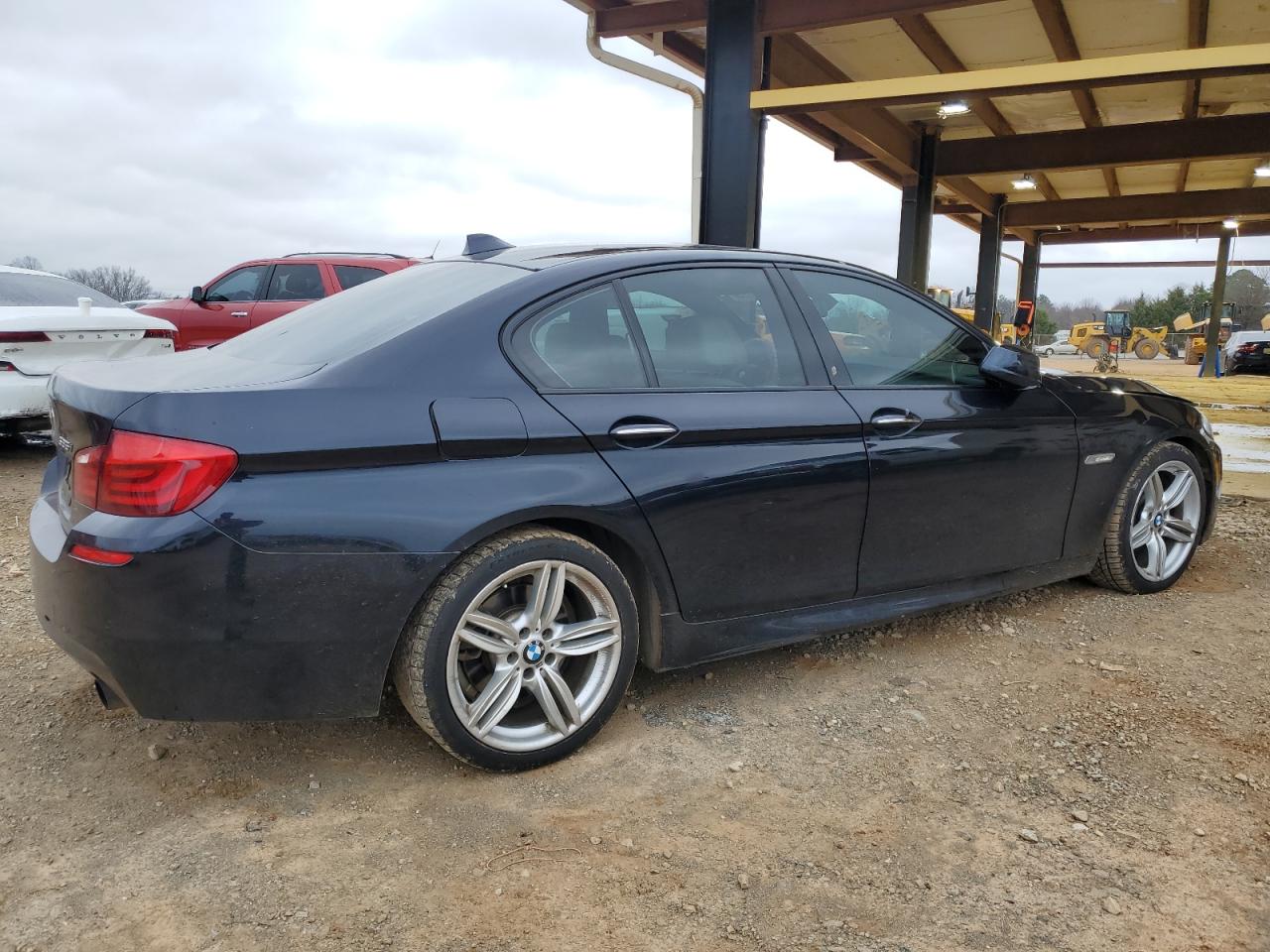 2013 BMW 5er VIN WBAFR7C54DC824682 Copart auction photo, front end damage thumbnail 3