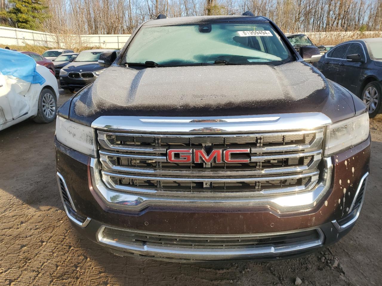 2021 GMC Acadia VIN 1GKKNKLS6MZ114724 Copart auction photo, rear end / minor dent/scratches damage thumbnail 5