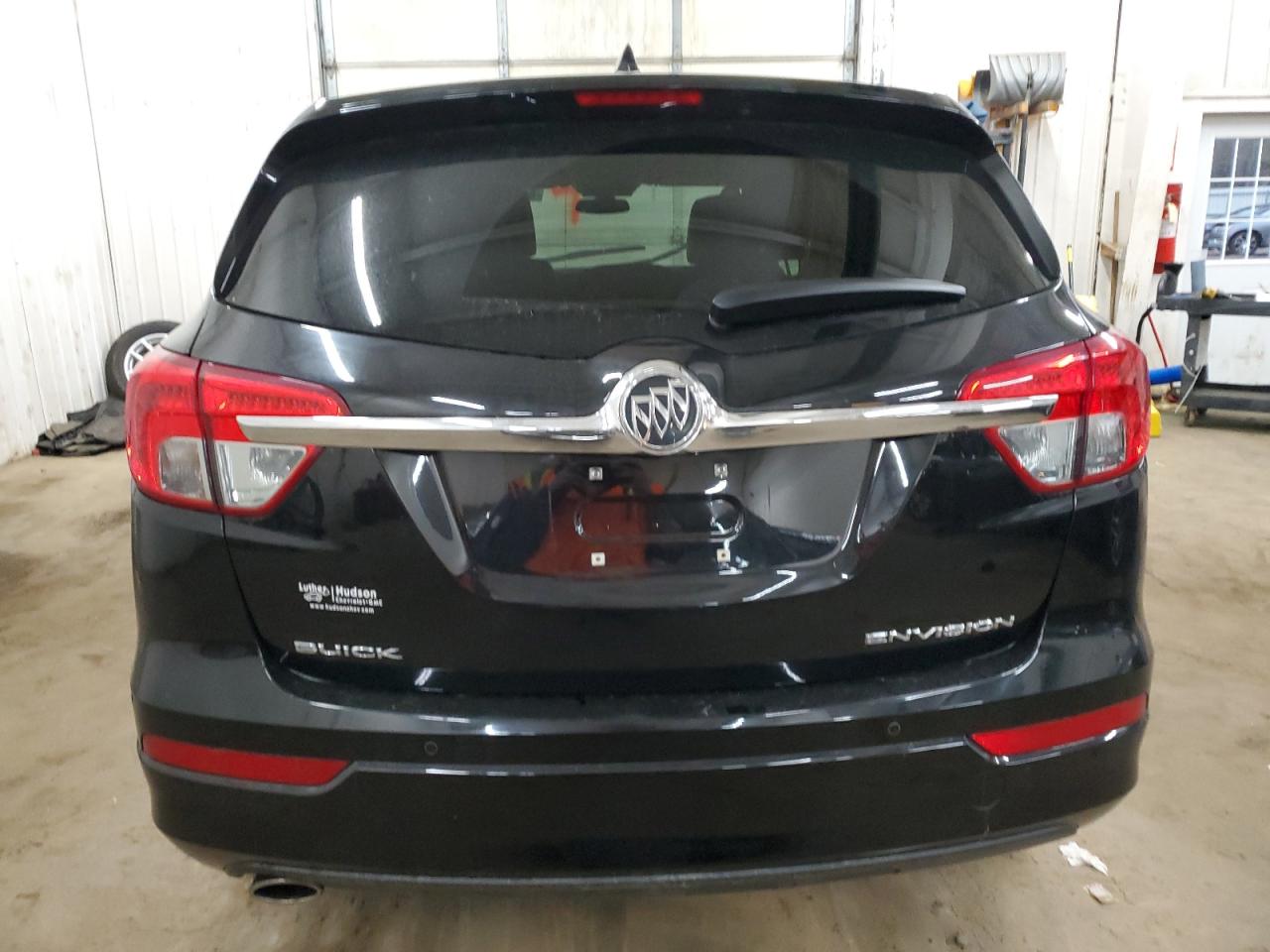 2017 Buick Envision VIN LRBFXBSAXHD161952 Copart auction photo, front end damage thumbnail 6