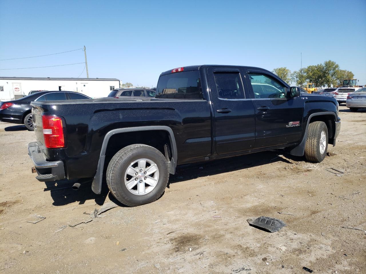 2016 GMC Sierra VIN 1GTV2MEC7GZ144421 Copart auction photo, side damage thumbnail 3