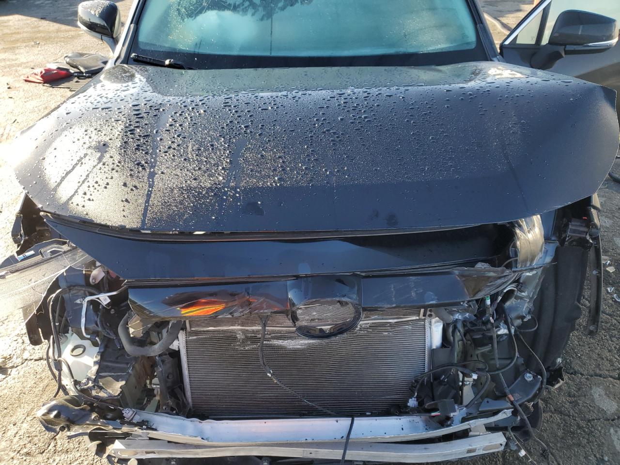2021 Toyota RAV 4 VIN 2T3MWRFV1MW127476 Copart auction photo, front end / rear end damage thumbnail 13