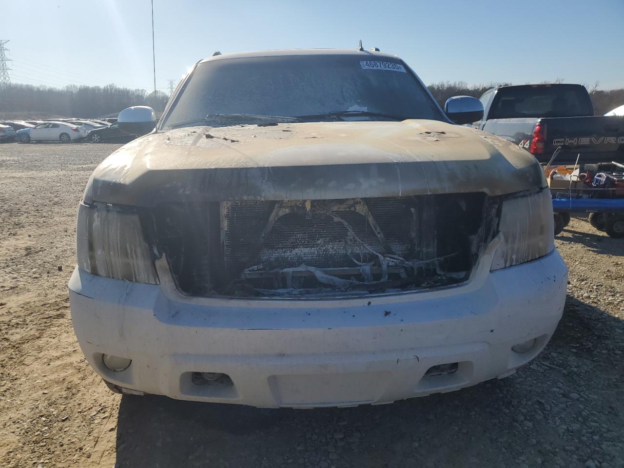 2007 Chevrolet Avalanche VIN 3GNFK123X7G314060 Copart auction photo, burn - engine / replaced vin damage thumbnail 5
