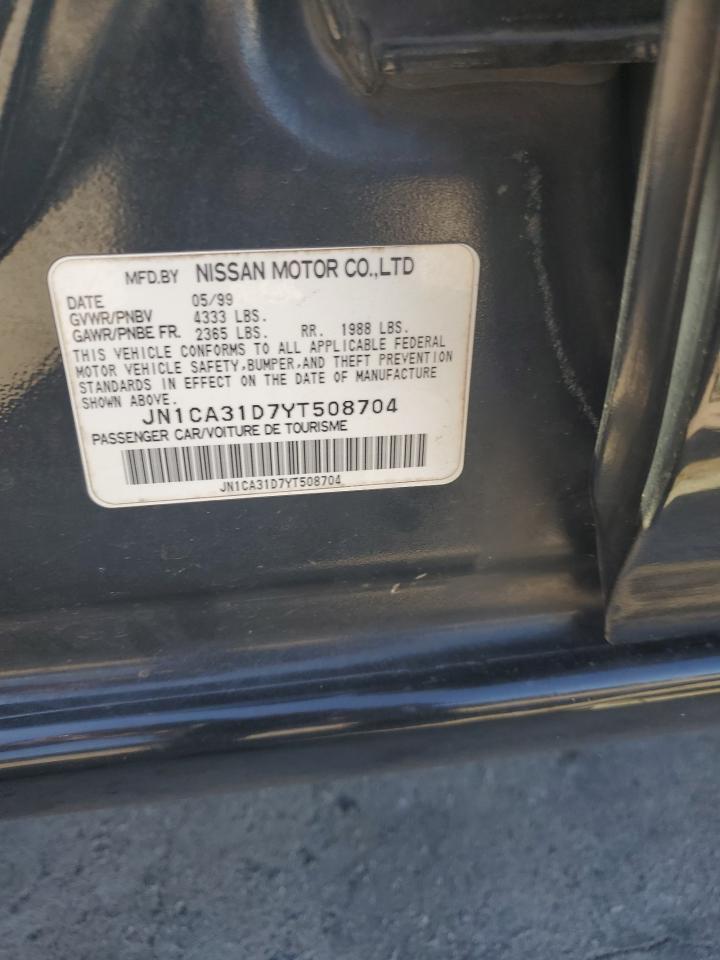 2000 Nissan Maxima VIN JN1CA31D7YT508704 Copart auction photo, front end damage thumbnail 14
