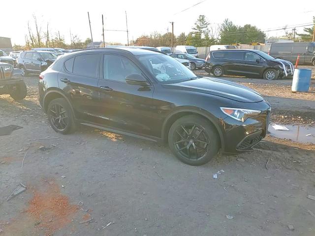 2019 Alfa Romeo Stelvio VIN ZASPAKBN2K7C66539 Copart auction photo, side / front end damage thumbnail 11
