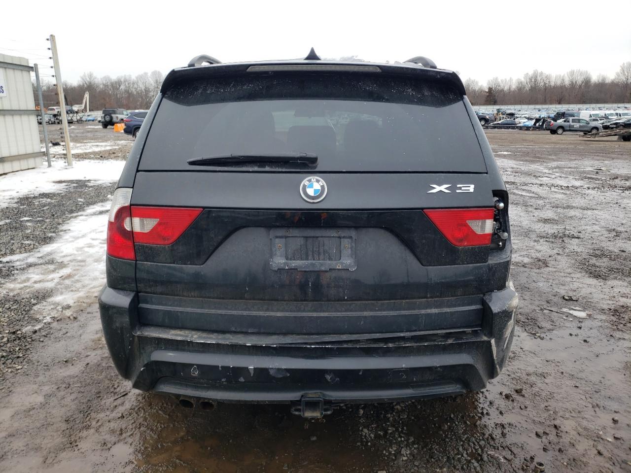2006 BMW X3 VIN WBXPA93446WG75912 Copart auction photo, rear end / front end damage thumbnail 6