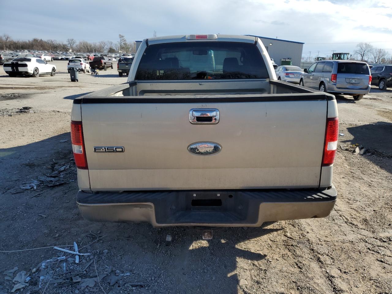 2006 Ford F-150 VIN 1FTPW12536FA23919 Copart auction photo, all over damage thumbnail 6