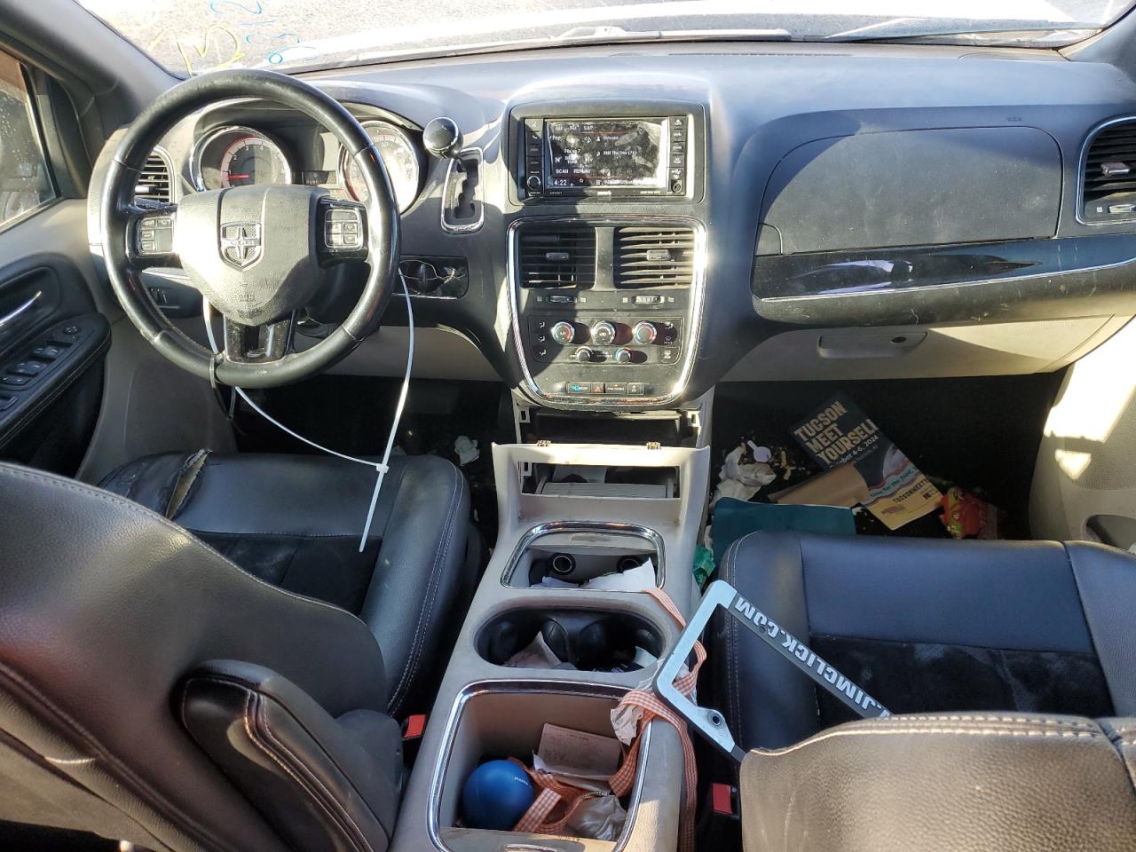 2018 Dodge Caravan VIN 2C4RDGCG1JR231543 Copart auction photo, front end damage thumbnail 8