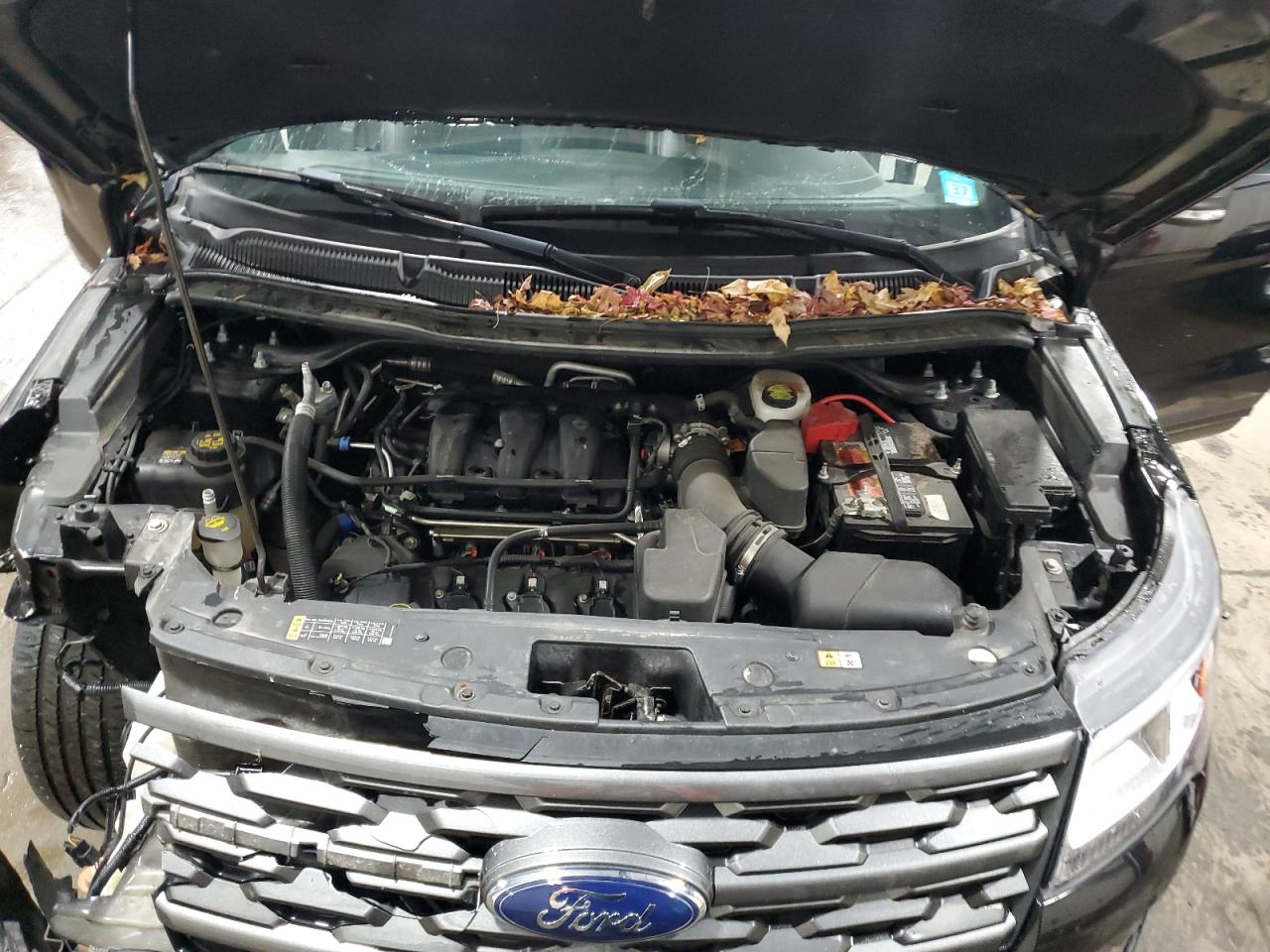 2018 Ford Explorer VIN 1FM5K8D83JGC89474 Copart auction photo, front end / side damage thumbnail 13