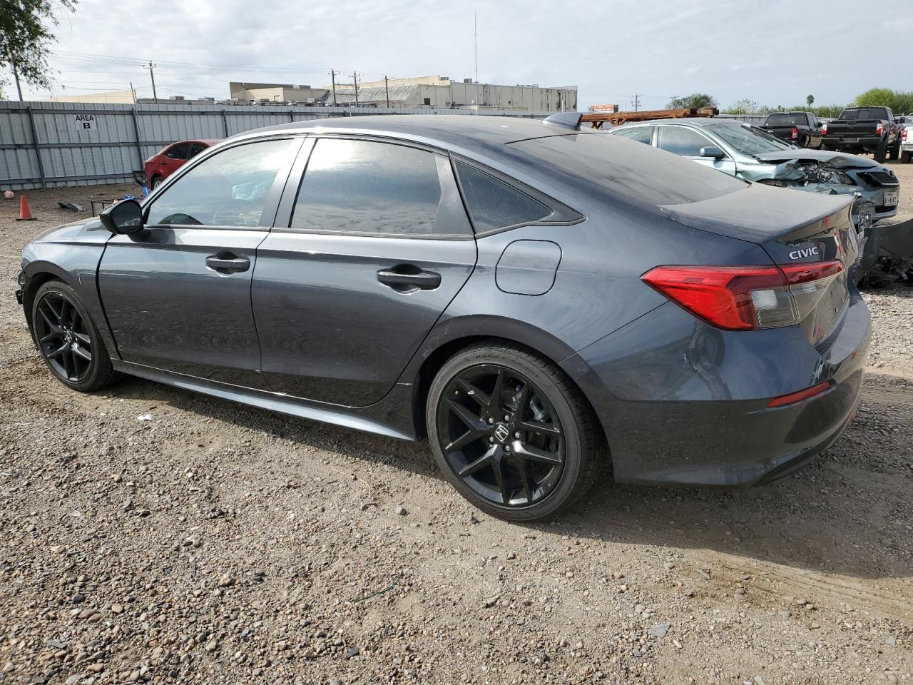 2024 Honda Civic VIN 2HGFE2F53RH592269 Copart auction photo, front end / minor dent/scratches damage thumbnail 2