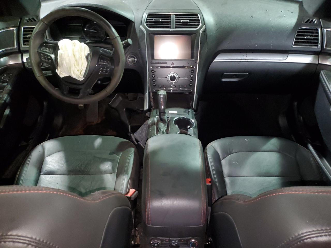 2018 Ford Explorer VIN 1FM5K8GT6JGC83913 Copart auction photo, front end / frame damage damage thumbnail 8