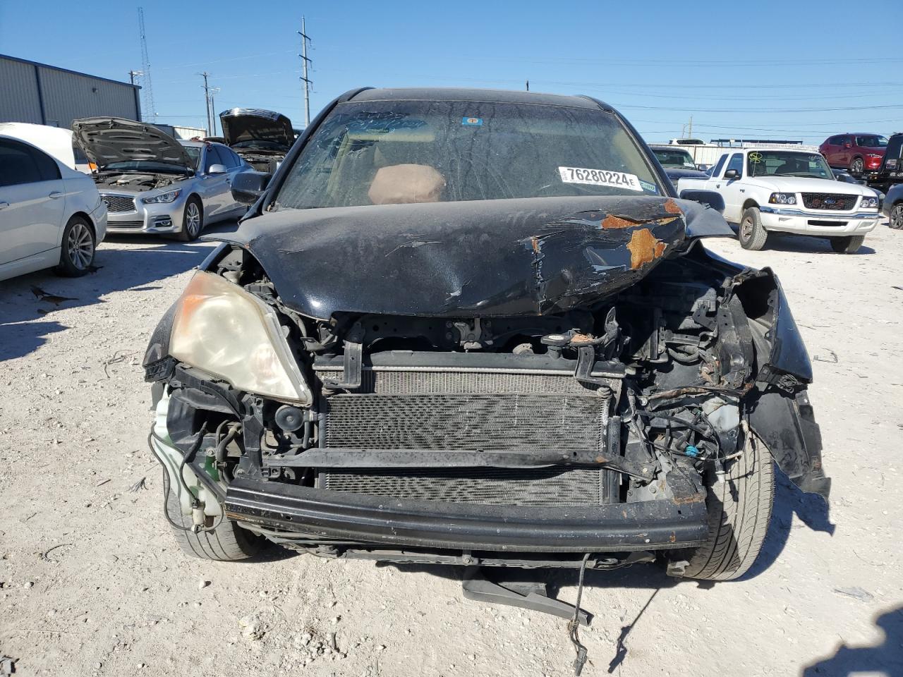2008 Honda CR-V VIN JHLRE38768C046229 Copart auction photo, front end / rear end damage thumbnail 5