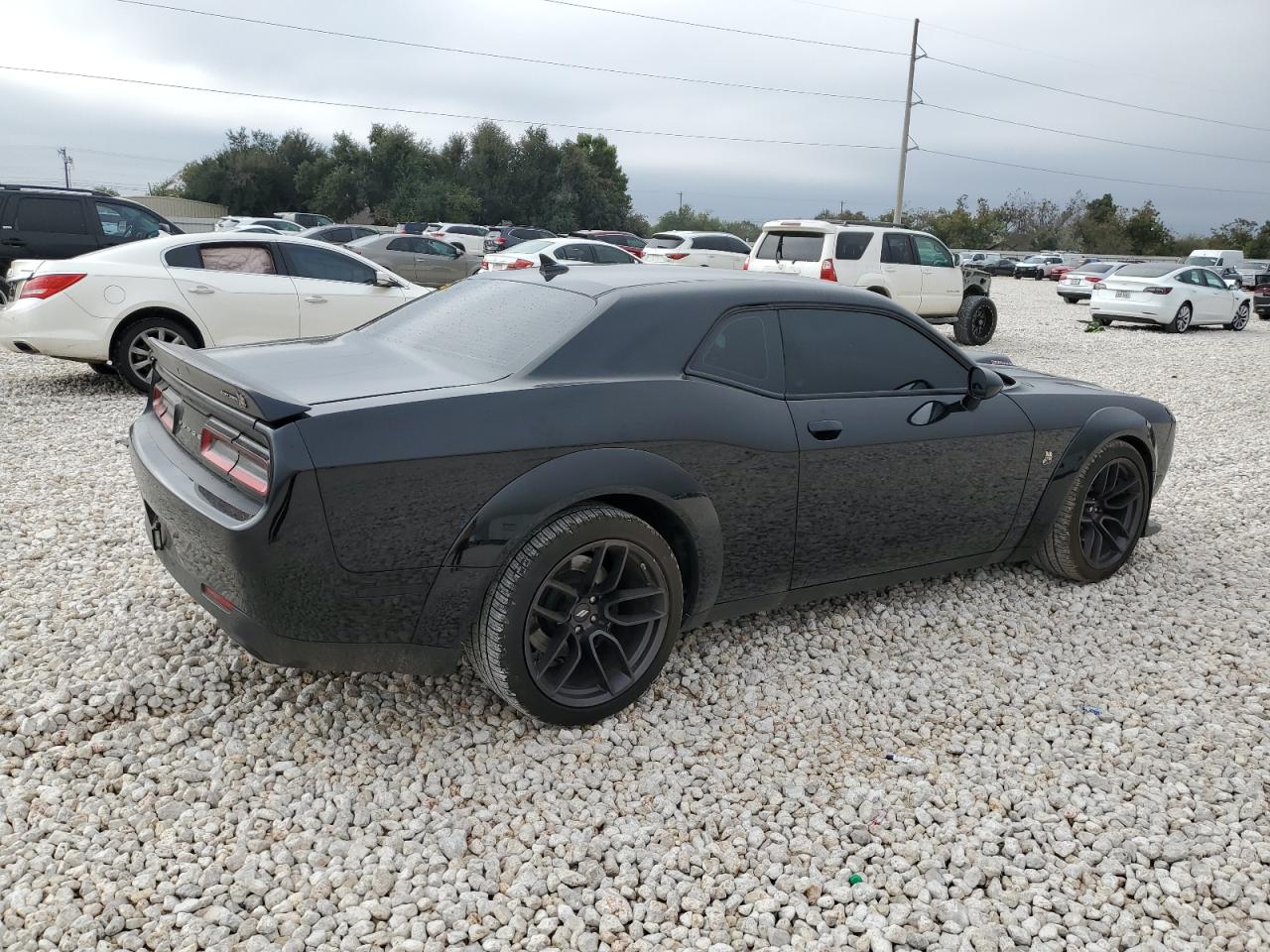 2021 Dodge Challenger VIN 2C3CDZFJ6MH502507 Copart auction photo, side damage thumbnail 3