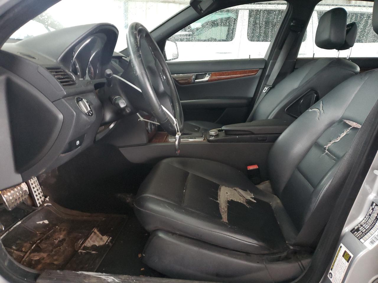 2009 Mercedes-Benz C-klasse VIN WDDGF54X09R054351 Copart auction photo, rear end / minor dent/scratches damage thumbnail 7