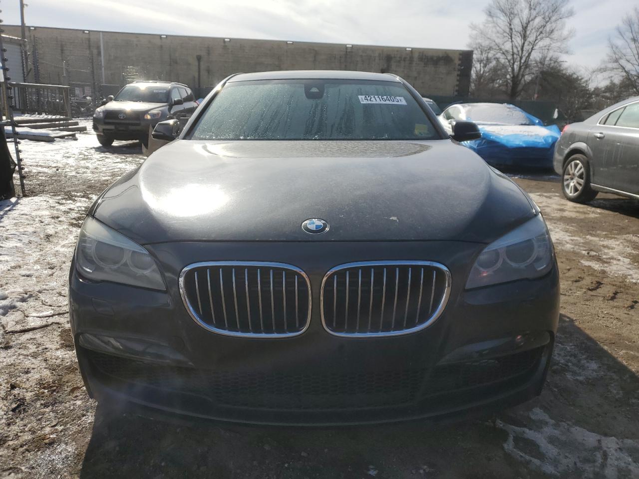 2013 BMW 7er VIN WBAYF8C53DDE59013 Copart auction photo, mechanical / all over damage thumbnail 5