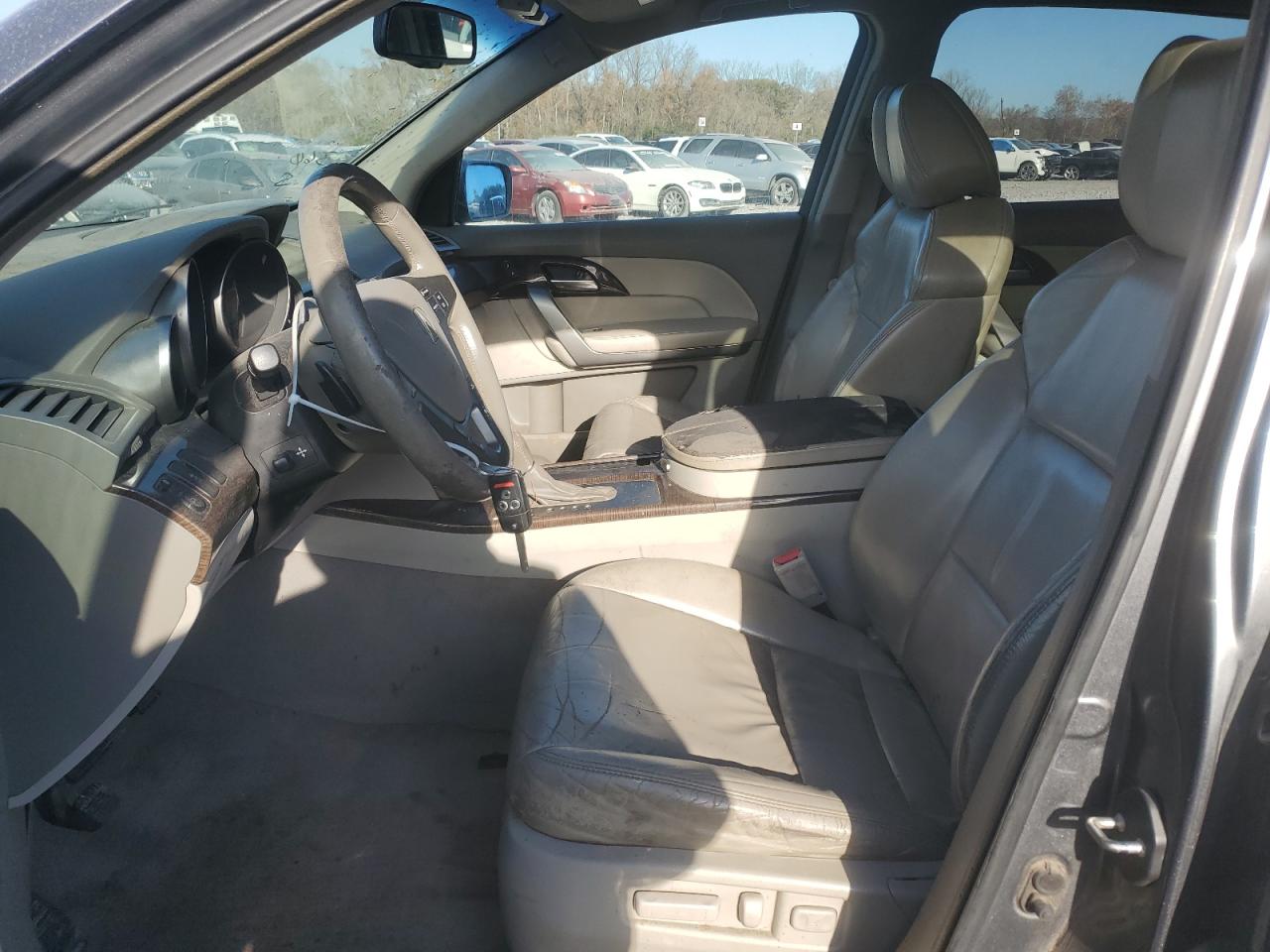 2012 Acura MDX VIN 2HNYD2H45CH519680 Copart auction photo, undercarriage damage thumbnail 7