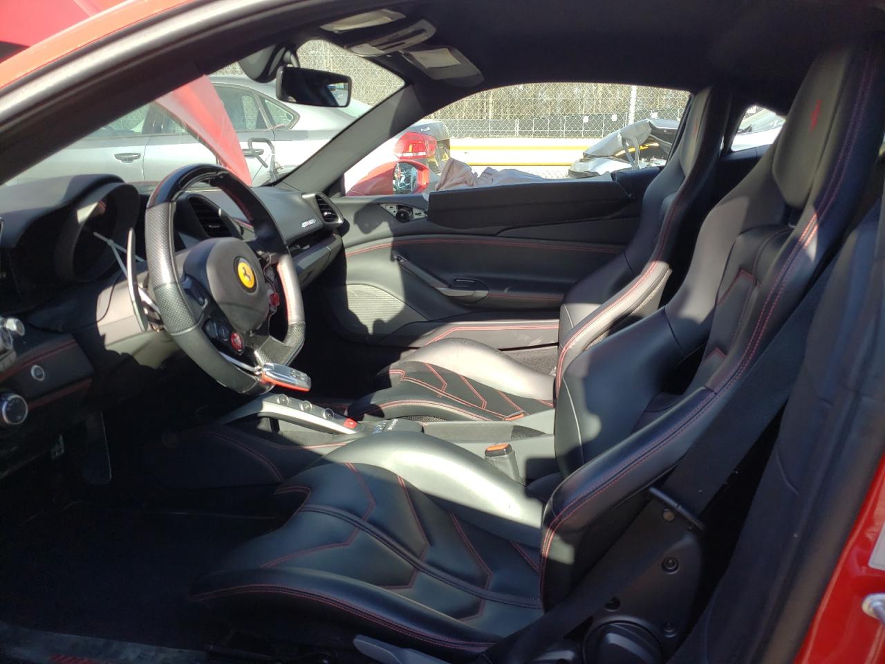 2018 Ferrari 488 VIN ZFF79ALA4J0235986 Copart auction photo, undercarriage / front end damage thumbnail 7