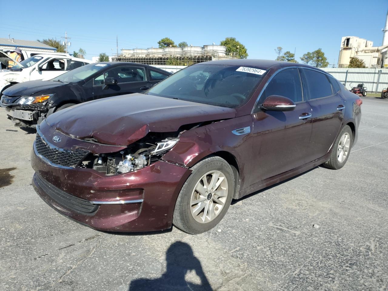 2018 KIA Optima VIN 5XXGT4L36JG227681