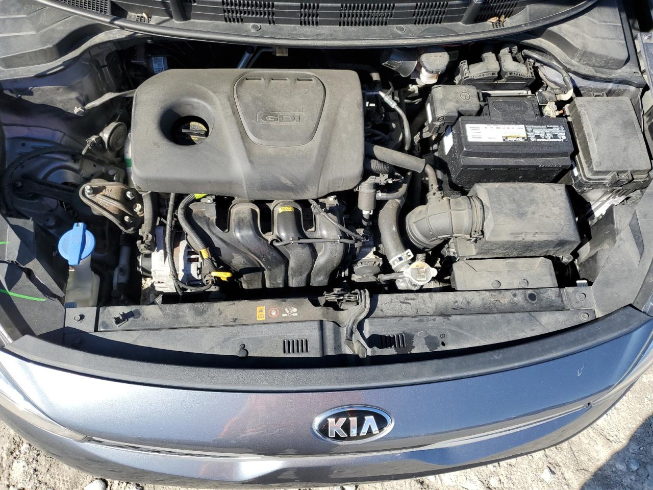 2019 KIA Rio VIN 3KPA24AB7KE214516 Copart auction photo, all over damage thumbnail 11